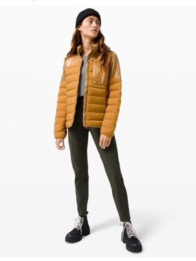 Lululemon Navigation Stretch Down Jacket Spiced Bronze 8